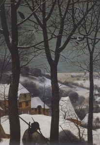 The Return of the Hunters, 1565, detail, Kunsthistorisches Museum, Vienna, Austria – DeAgostini Picture Library/Scala, Florence – DE02949