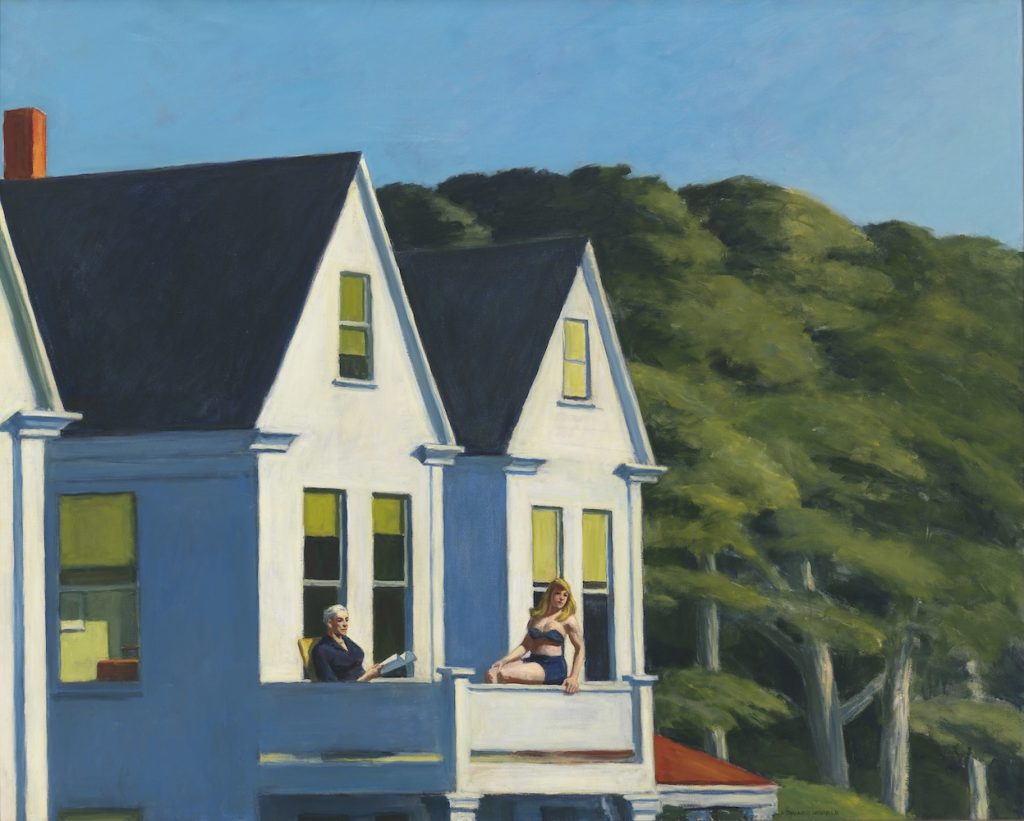 Edward Hopper, Second Story Sunlight. (1960). Whitney Museum of American Art - WM00095