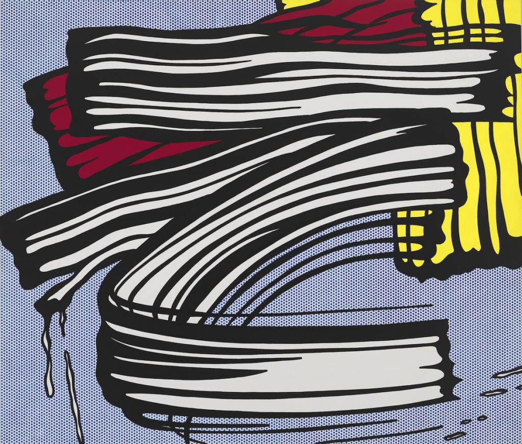 Roy Lichtenstein, Little Big Painting, 1965. Whitney Museum of American Art. - WM01626