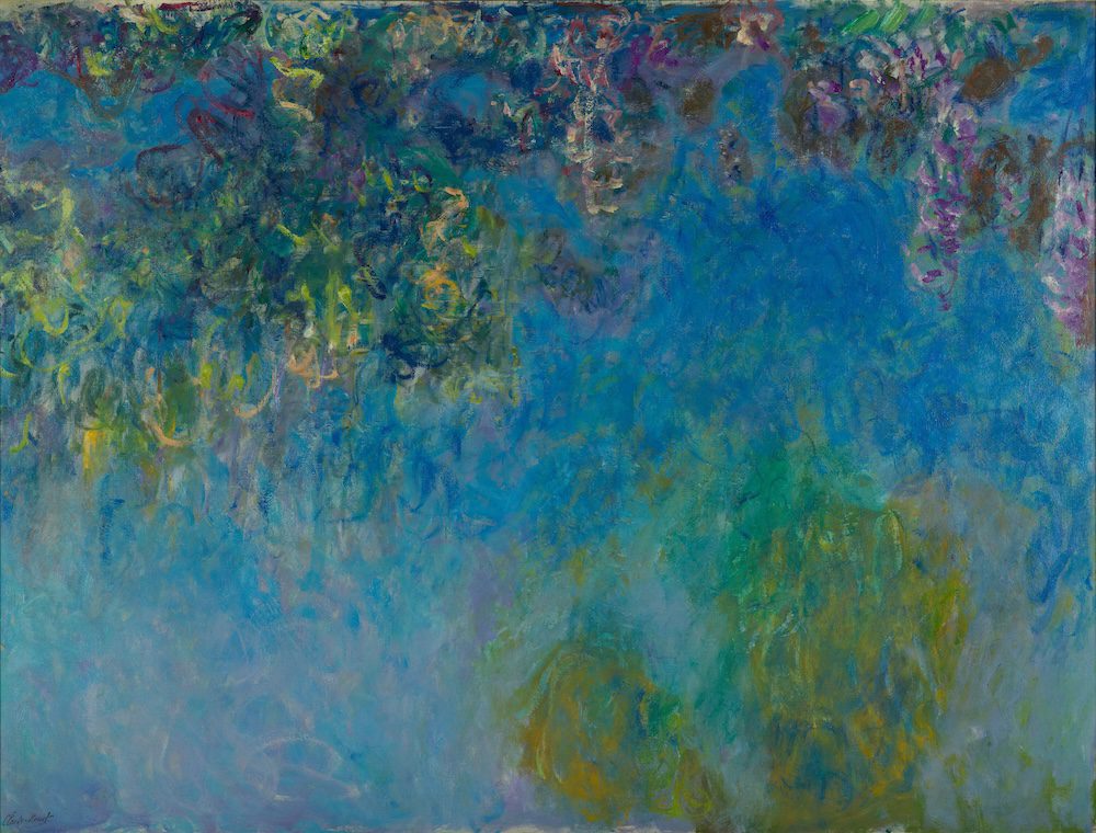 H76C421 – Claude Monet, Wisteria, c. 1925. L’Aia, Gemeentemuseum Den Haag 