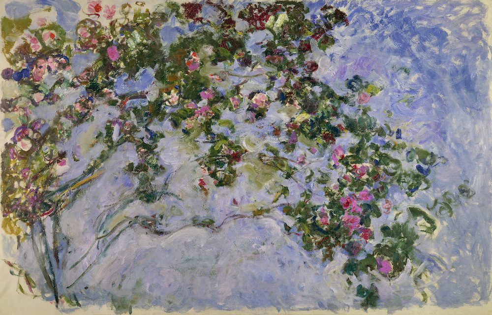 JS01765 – Claude Monet, Les roses vers 1925-1926. Musée Marmottan, Parigi 