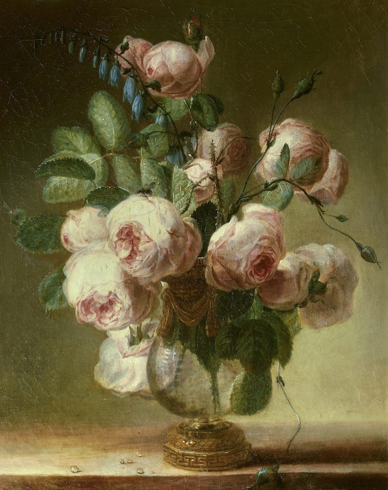 JS19435 - Pierre Joseph Redoute, Le vase fleuri. Musée des Beaux-Arts, Roue