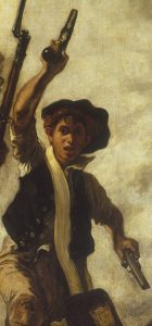 Eugène Delacroix, Liberty Leading the People, detail, Musée du Louvre, Paris, France, Scala, Florence. 0127273